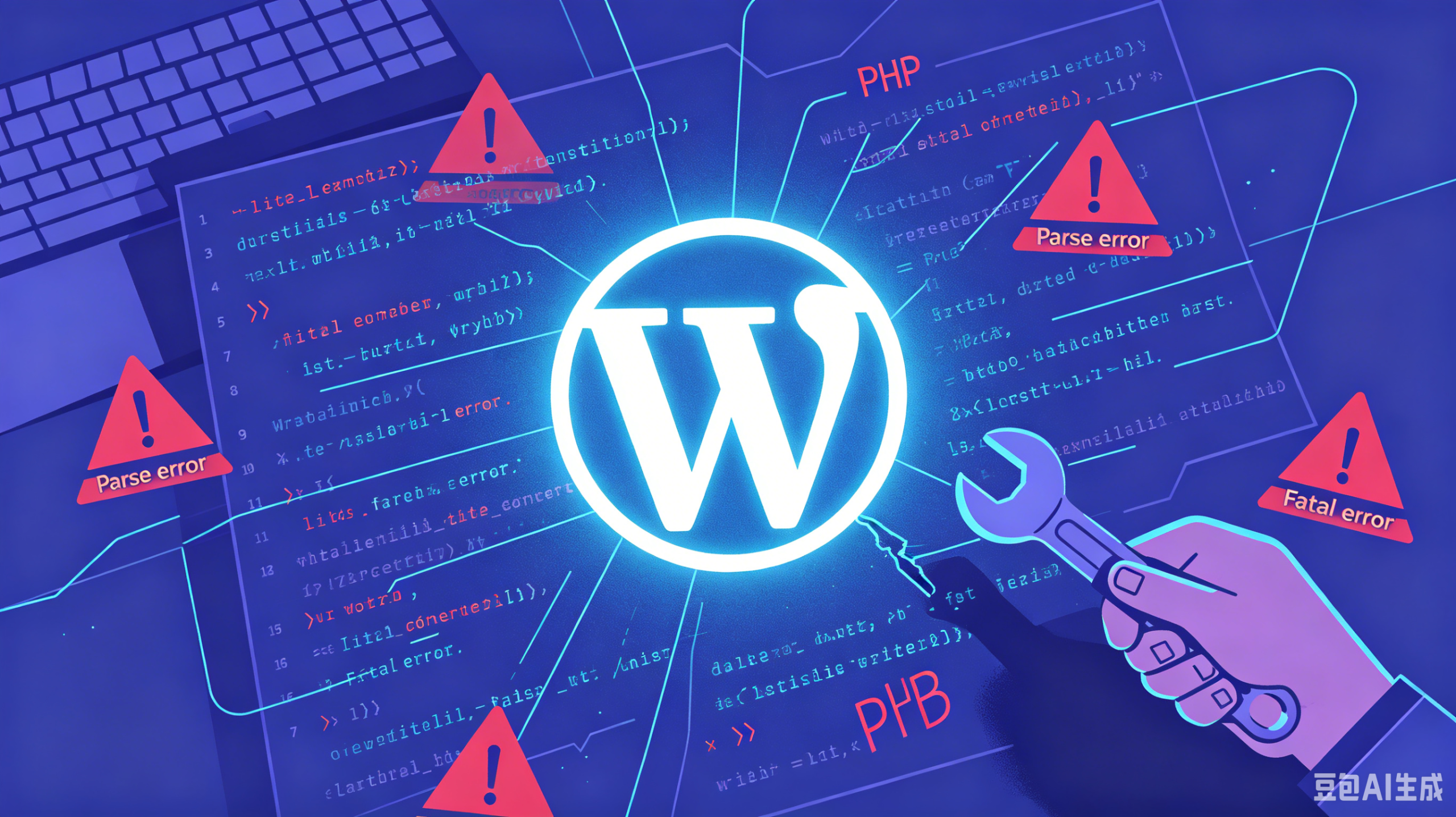 WordPress 核心文件异常报错修复